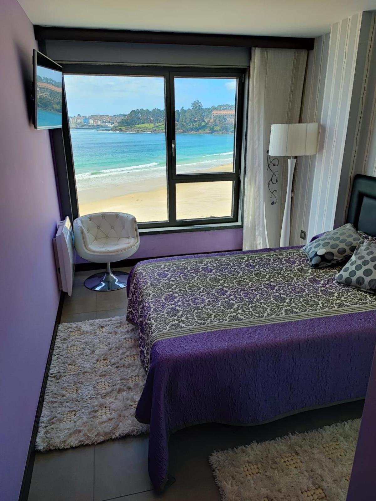 Luxury Centro Silgar Apartment Sanxenxo Bagian luar foto