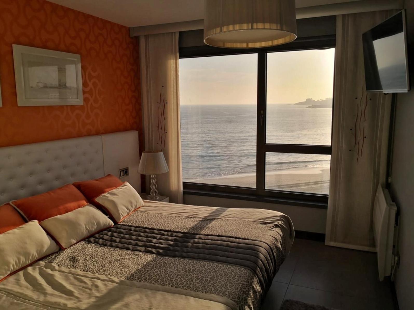 Luxury Centro Silgar Apartment Sanxenxo Bagian luar foto