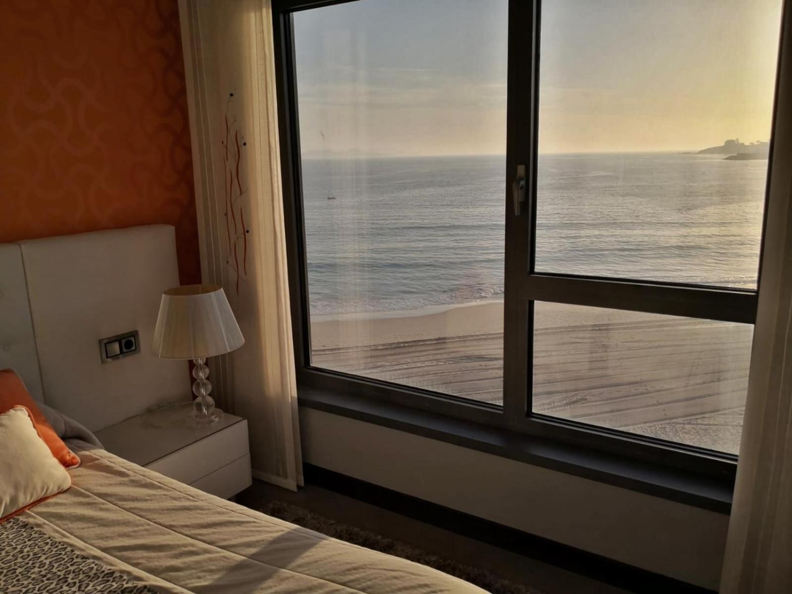 Luxury Centro Silgar Apartment Sanxenxo Bagian luar foto