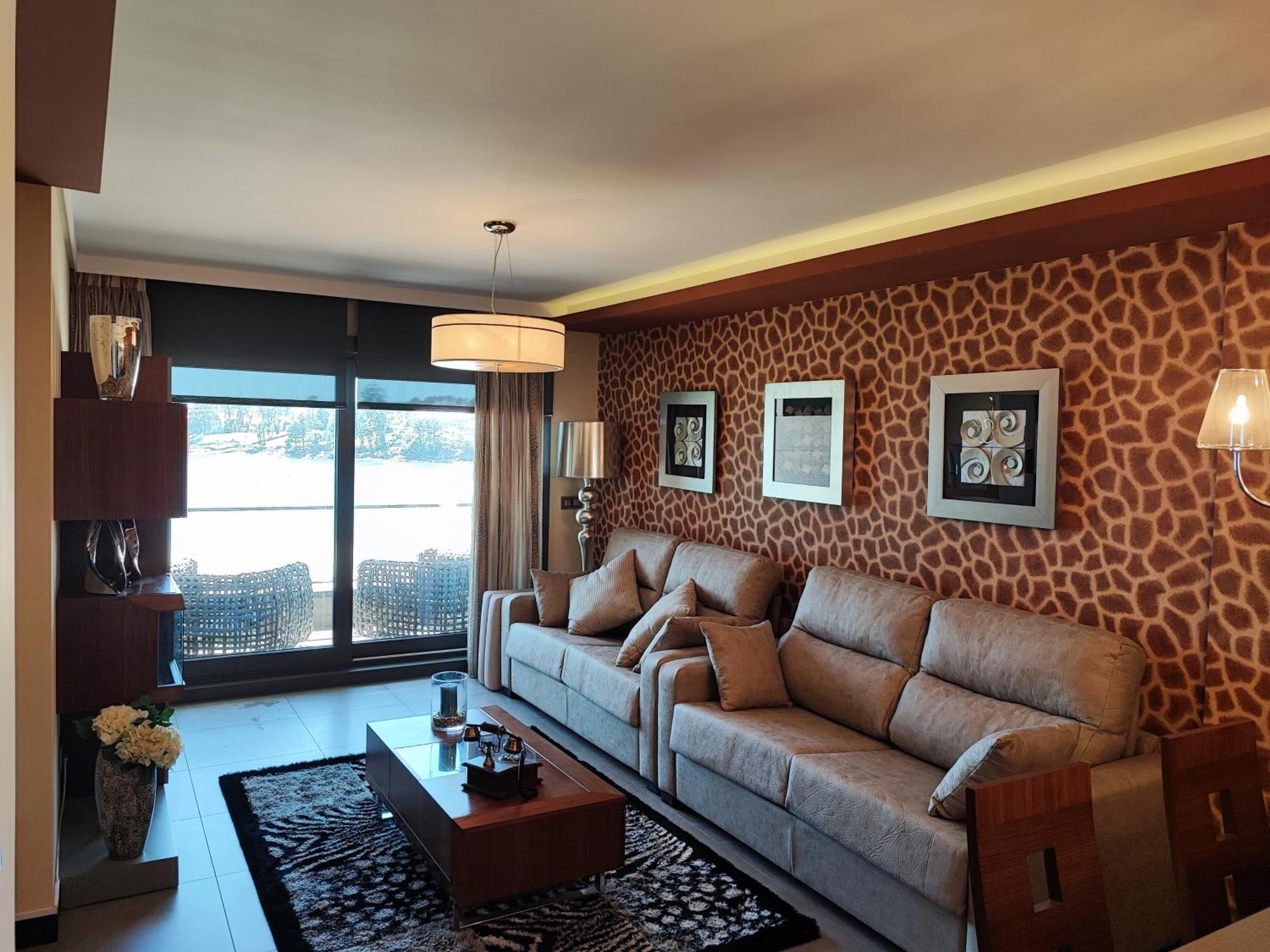 Luxury Centro Silgar Apartment Sanxenxo Bagian luar foto
