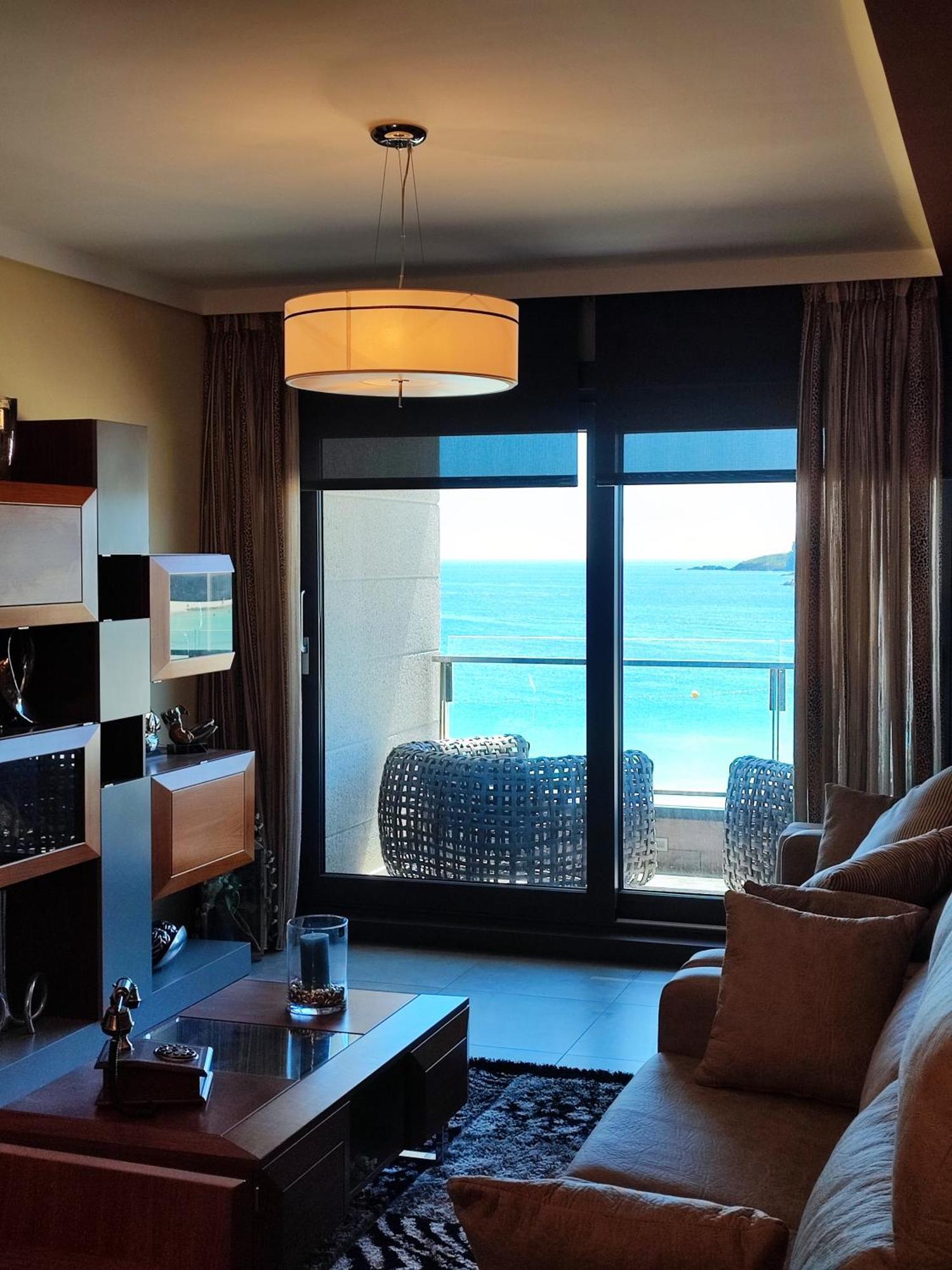 Luxury Centro Silgar Apartment Sanxenxo Bagian luar foto